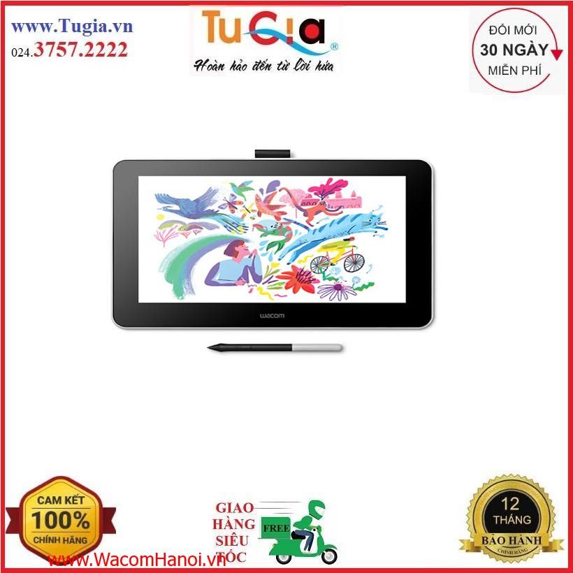 Bảng vẽ màn hinh Wacom One 13 inch (DTC-133W1C) - hàng chính hãng