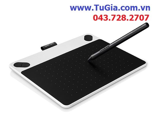 Wacom Intuos Pen Small CTL-490 Draw (trắng/xanh) 