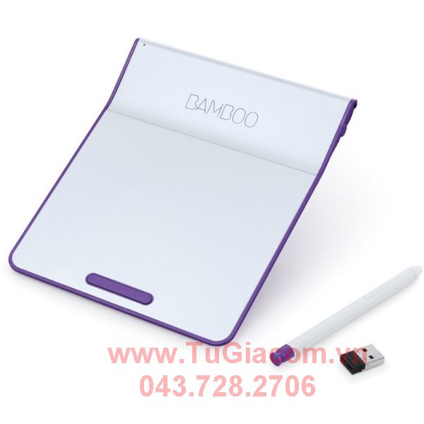 WACOM BambooPad Wireless - Purple (màu Tím/bạc) CTH-300/U0