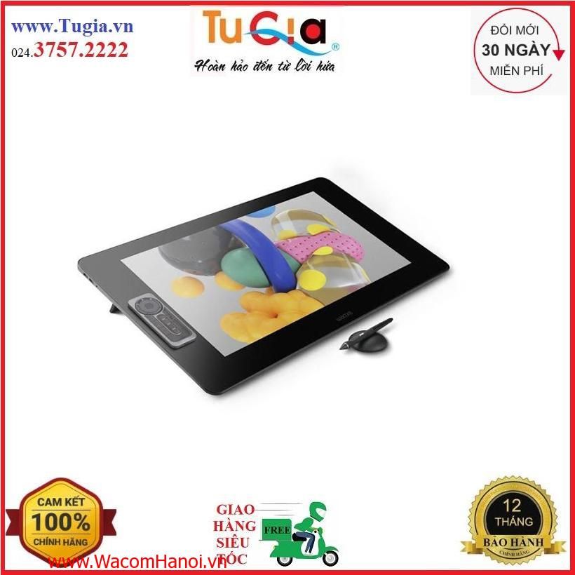 Bảng vẽ Wacom CINTIQ Pro 24 DTK-2420 (24'', độ phân giải 4K - lực nhấn 8192) - Hàng chính hãng