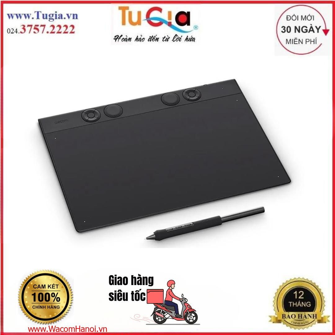 Bảng Vẽ Điện Tử Wacom Intuos Pro M PTK670 (Model 2025) - Hàng Chính Hãng